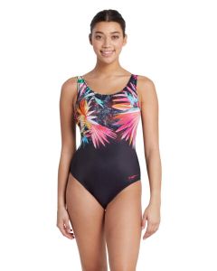 Zoggs Savannah Scoopback Swimsuit - Front view