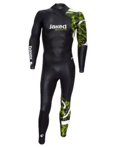 Jaked Mens FFWW Wetsuit - Black / Green