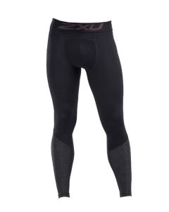 2XU Men's Accel Comp Tights with Storage - Black / Grey