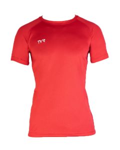 TYR Kid's Junior Tech Tee - Red