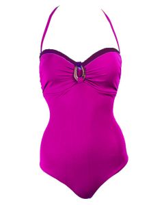 Melie & Madeleine Ursula Swimsuit - Fuchsia/Purple