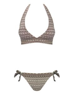 Melie & Madeleine Vesna Swim Bikini - Brown / White 