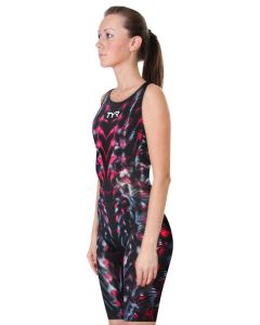 TYR Venzo Genesis Closed Back Kneeskin - Steel Red