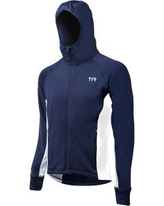 TYR Alliance Men's Jacket - Navy/White