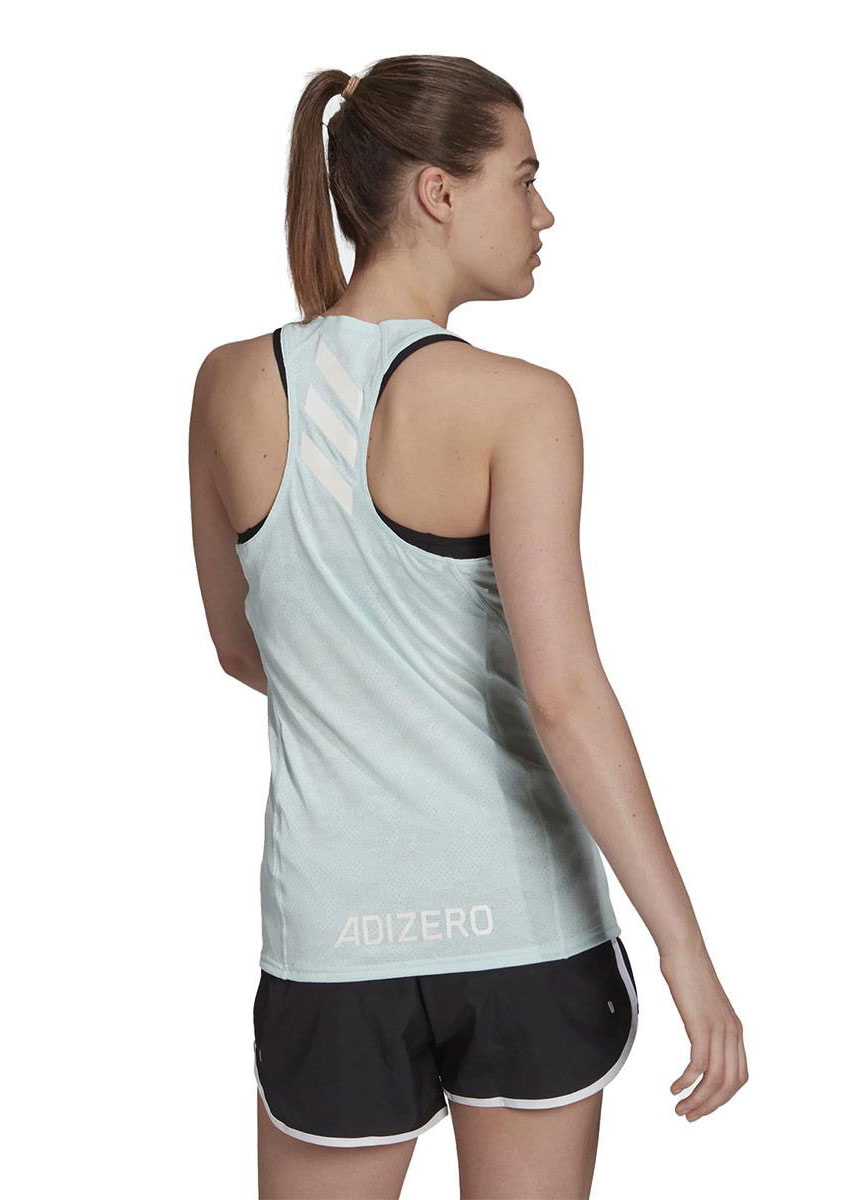 Adidas Women's Adizero Primeblue Tank Top - Mint