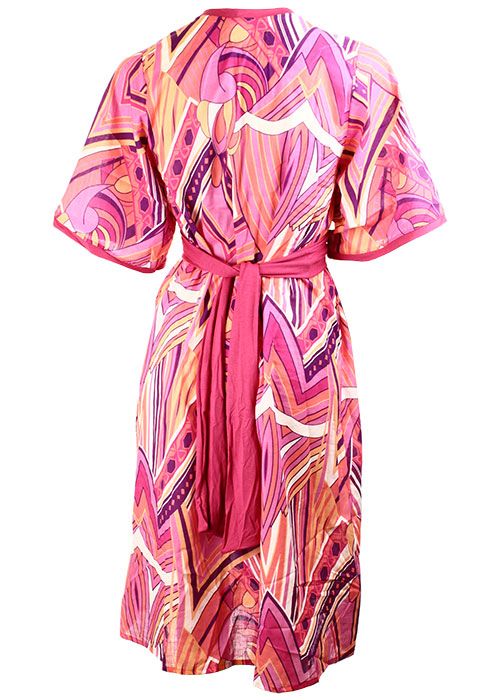 Melie & Madeleine Pink Irene Kaftan