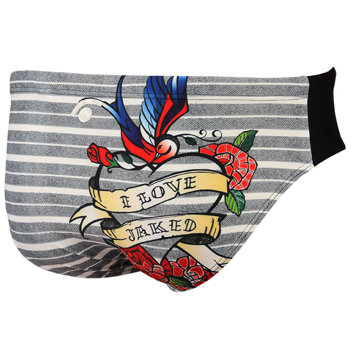 Jaked Mens Love Swim Briefs