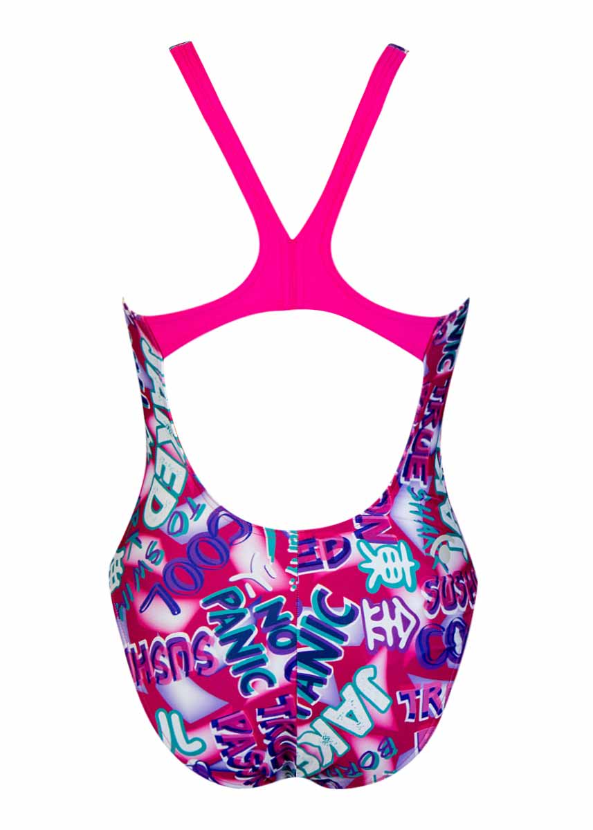 Jaked Women's Manga One Piece Swimsuit - Pink