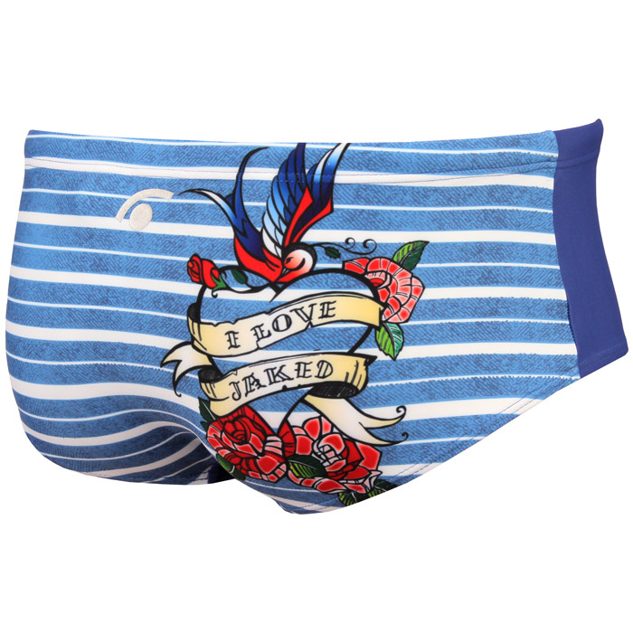 Jaked Love Swim Trunks - Blue