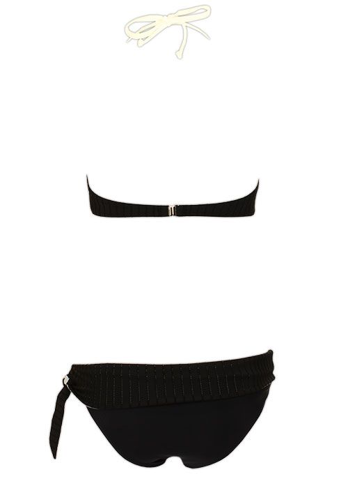 Melie & Madeleine Black & White Jenny Bikini