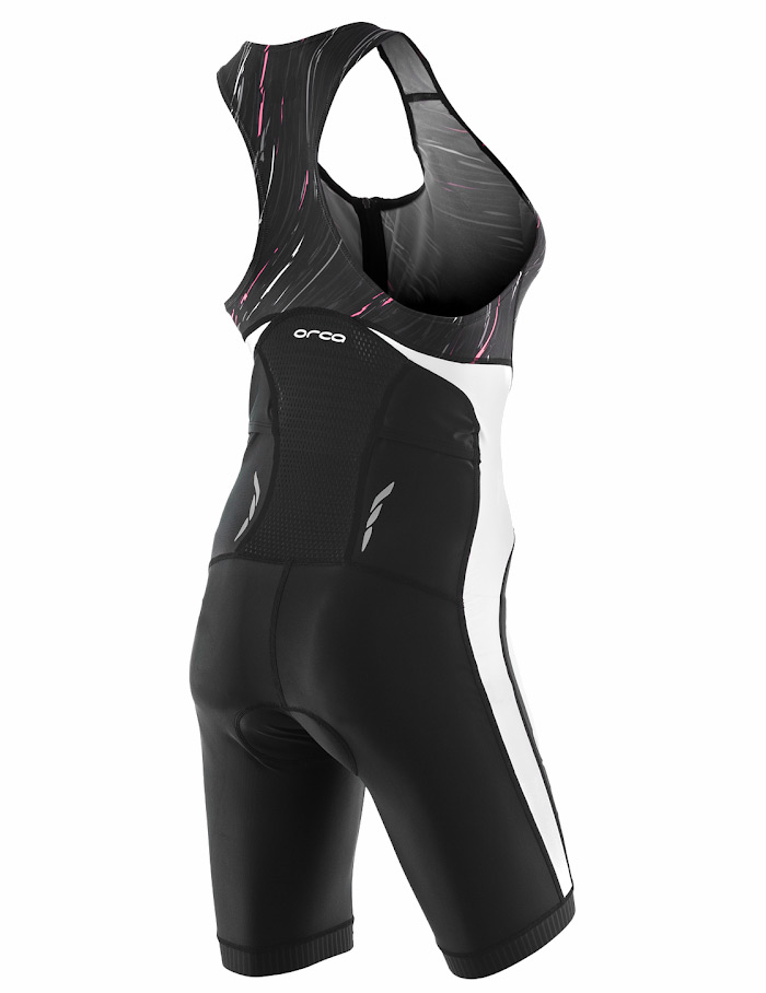 Orca Women's Core Sleeveless Race Suit - Black/White