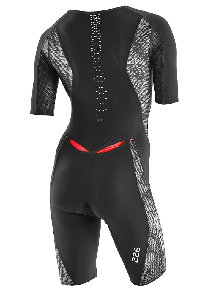 Orca Women's 226 Perform Aero Race Suit - Black / White