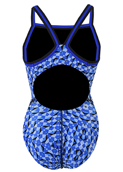 Dolfin Girls Optik Costume – Blue