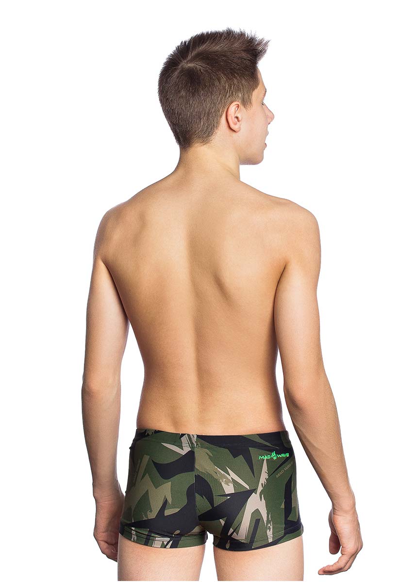 Mad Wave Boys Sanford Swim Shorts - Khaki