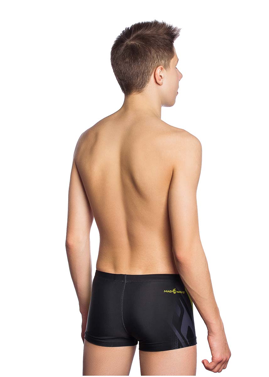 Mad Wave Boys Brave Swim Trunks - Yellow