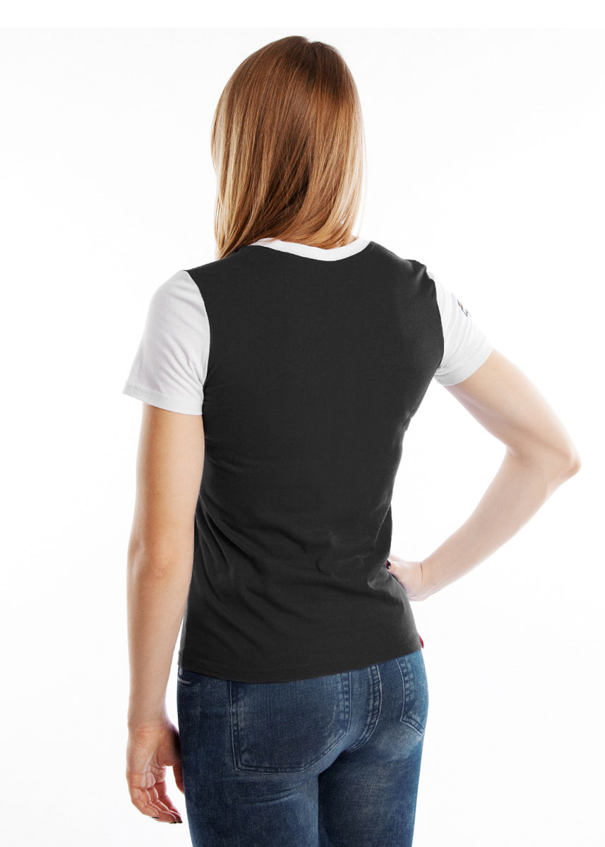 Mad Wave Women's Pro T-Shirt - Black / White