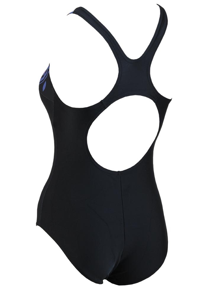 Mad Wave Women's Wave Swimsuit - Black / Purple