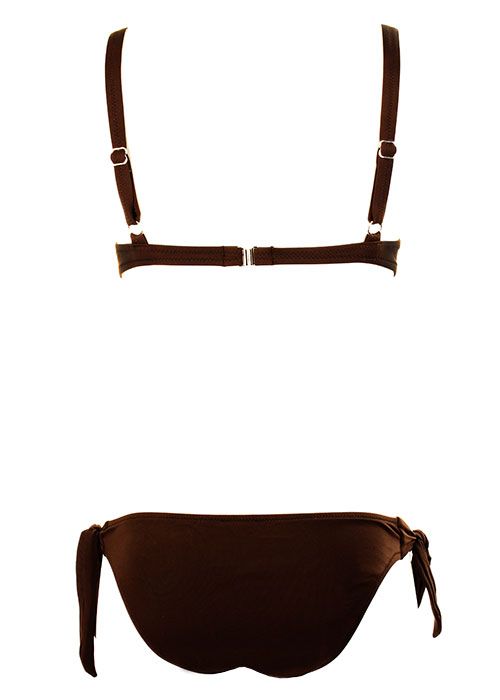 Melie & Madeleine Mina Red/Brown Bikini 