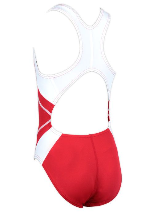TYR Durafast Titan Maxback Costume Red/white