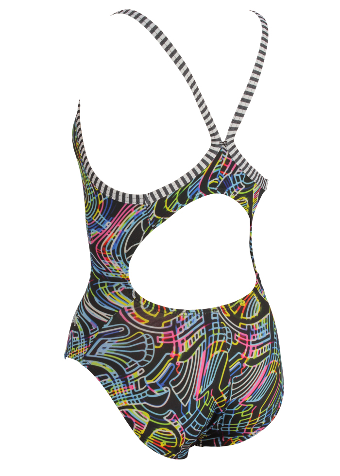 Dolfin Uglies Girls Neon Lights Swimsuit