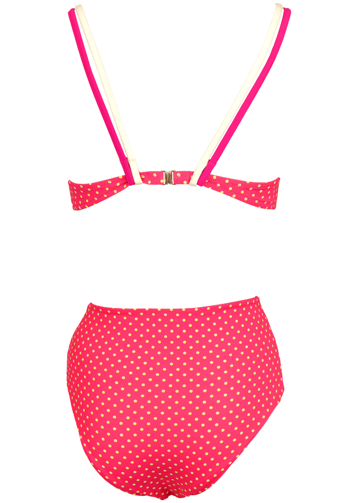 Melie & Madeleine Pink Flaminia Bikini