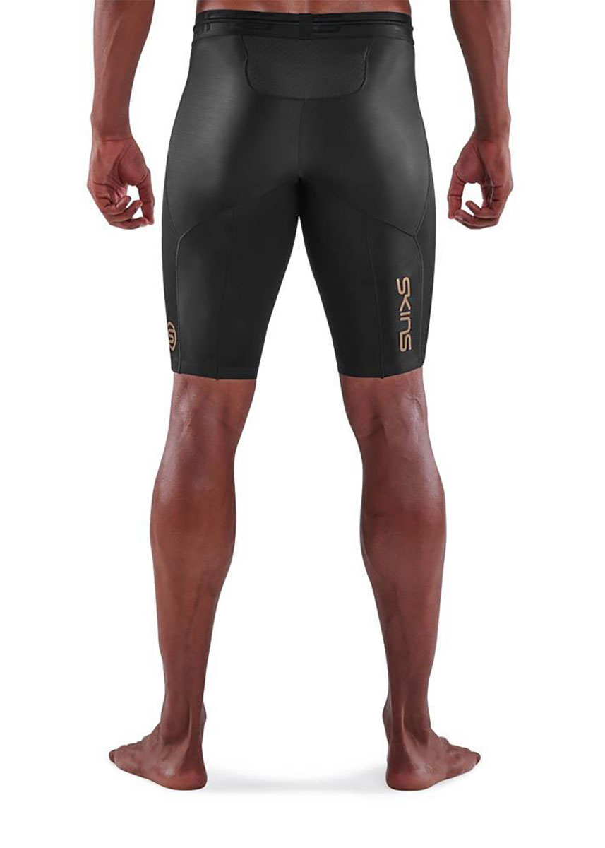 SKINS Series-5 Mens Half Tights - Black