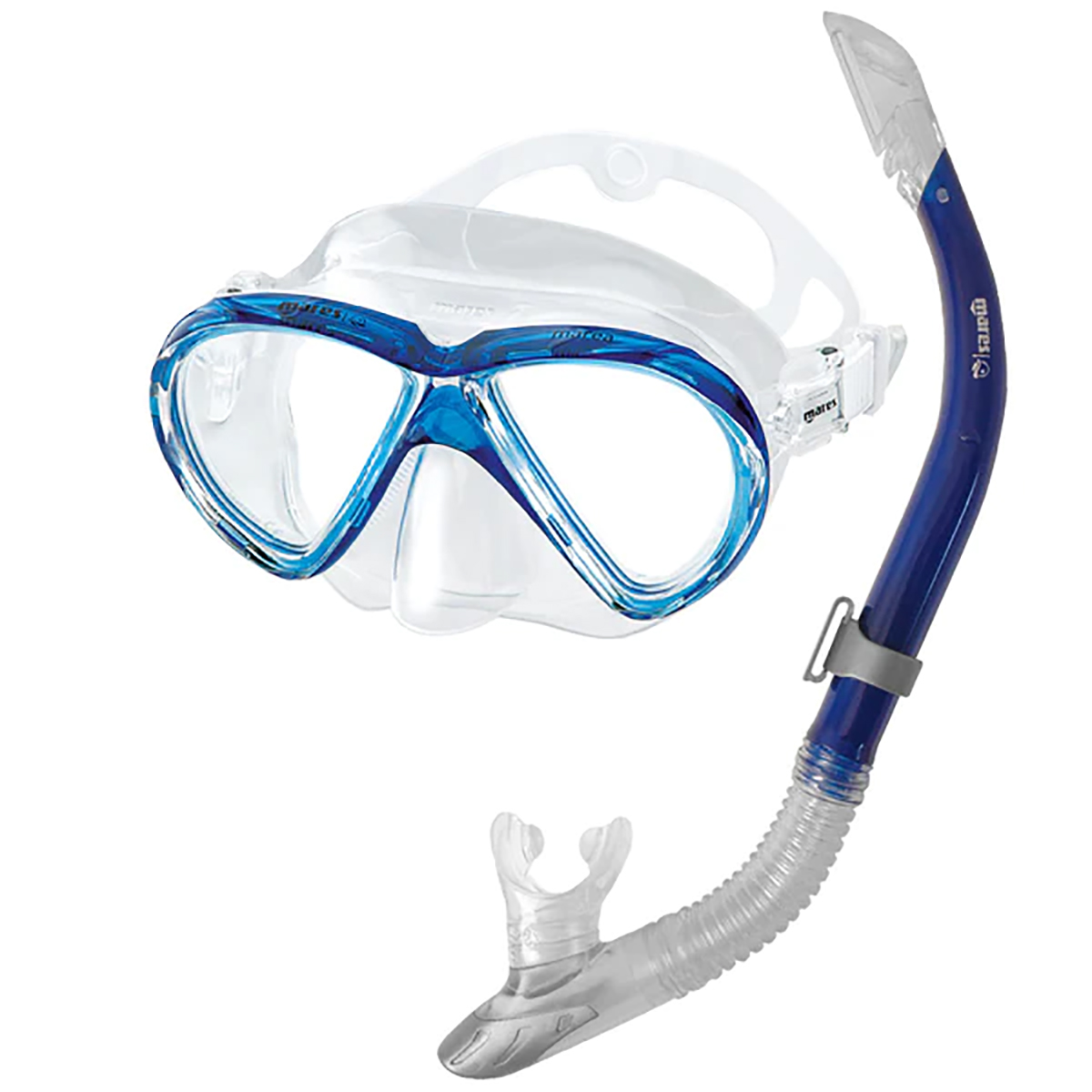 Mares X-One Pirate Junior Snorkelling Set - Blue