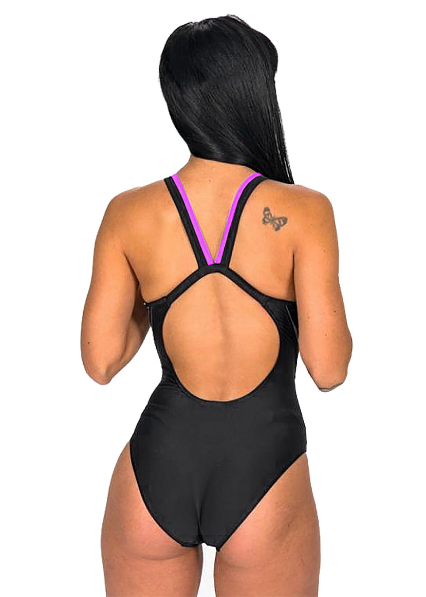 Aquasphere Women's Hoian Swimsuit - Black/Pink