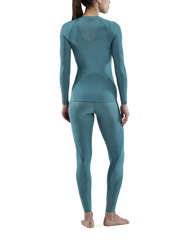 SKINS Series-5 Womens Long Sleeve Top - Teal