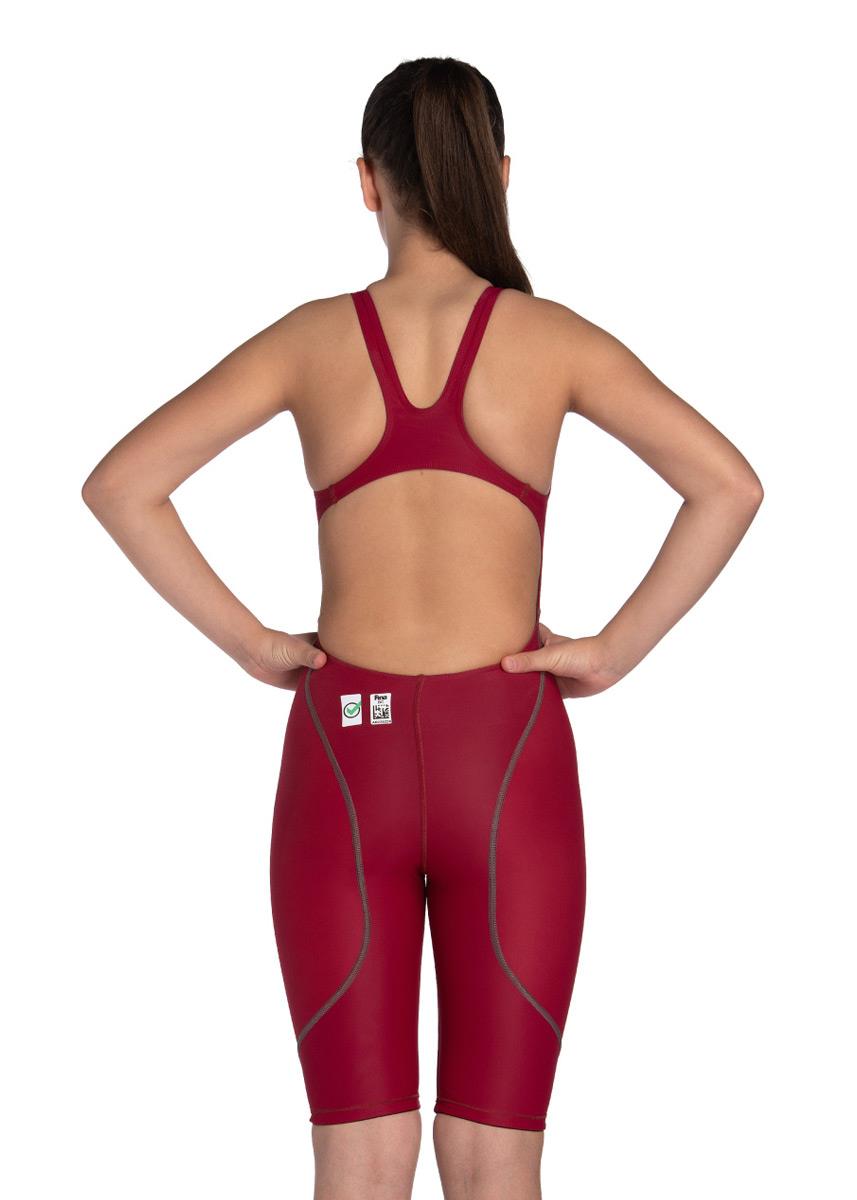 Arena Girls Powerskin ST Next Kneeskin - Deep Red