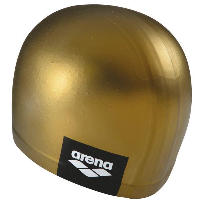 Arena Logo Moulded Swim Cap - Gold