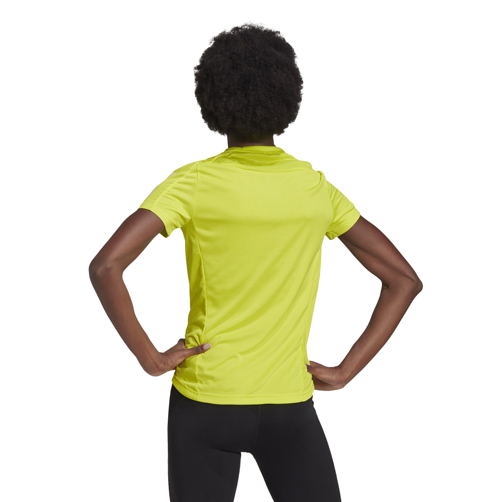 Adidas Women's Own the Run T-Shirt - Yellow