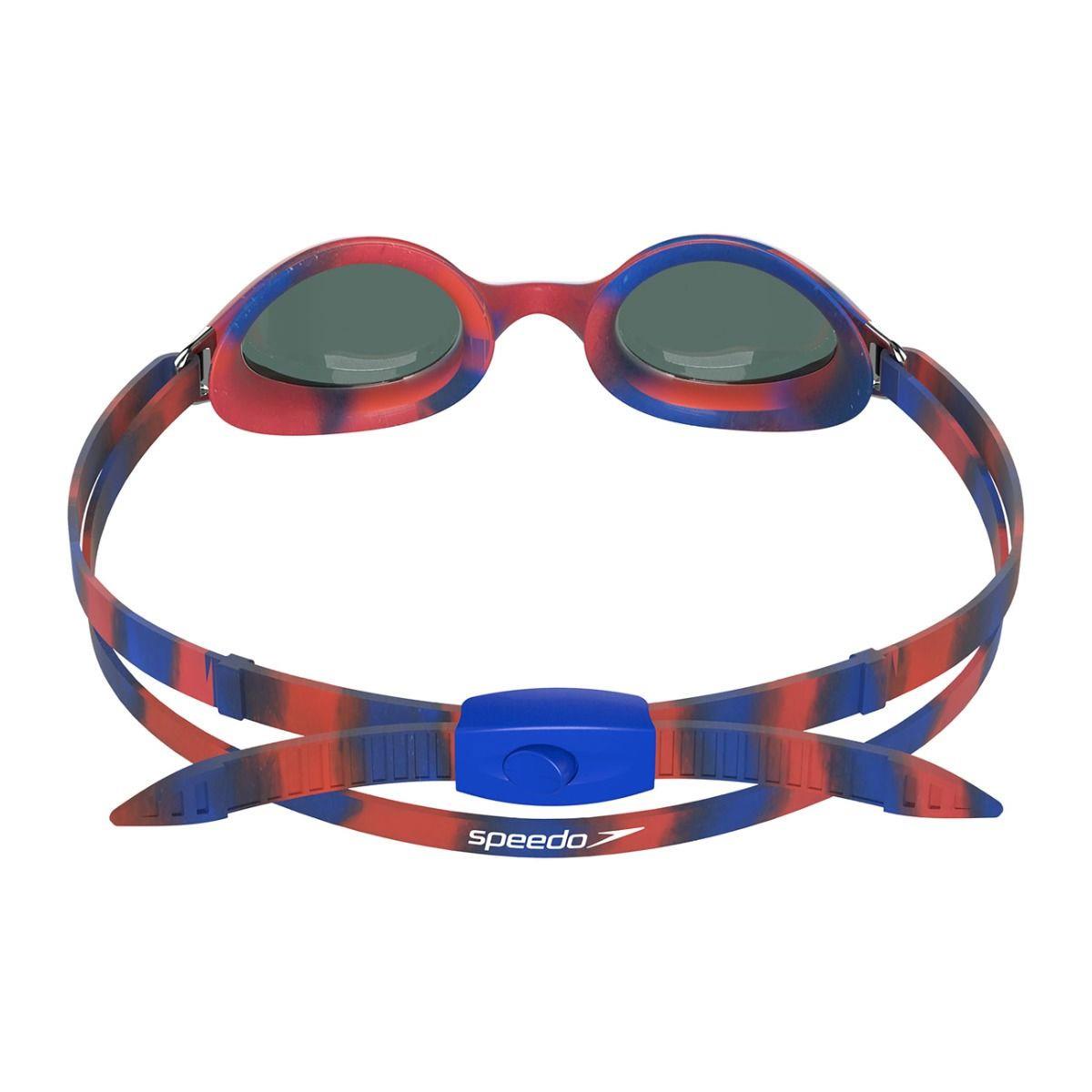 Speedo Hyper Flyer Mirror Junior - Navy/Red/Silver - Front view