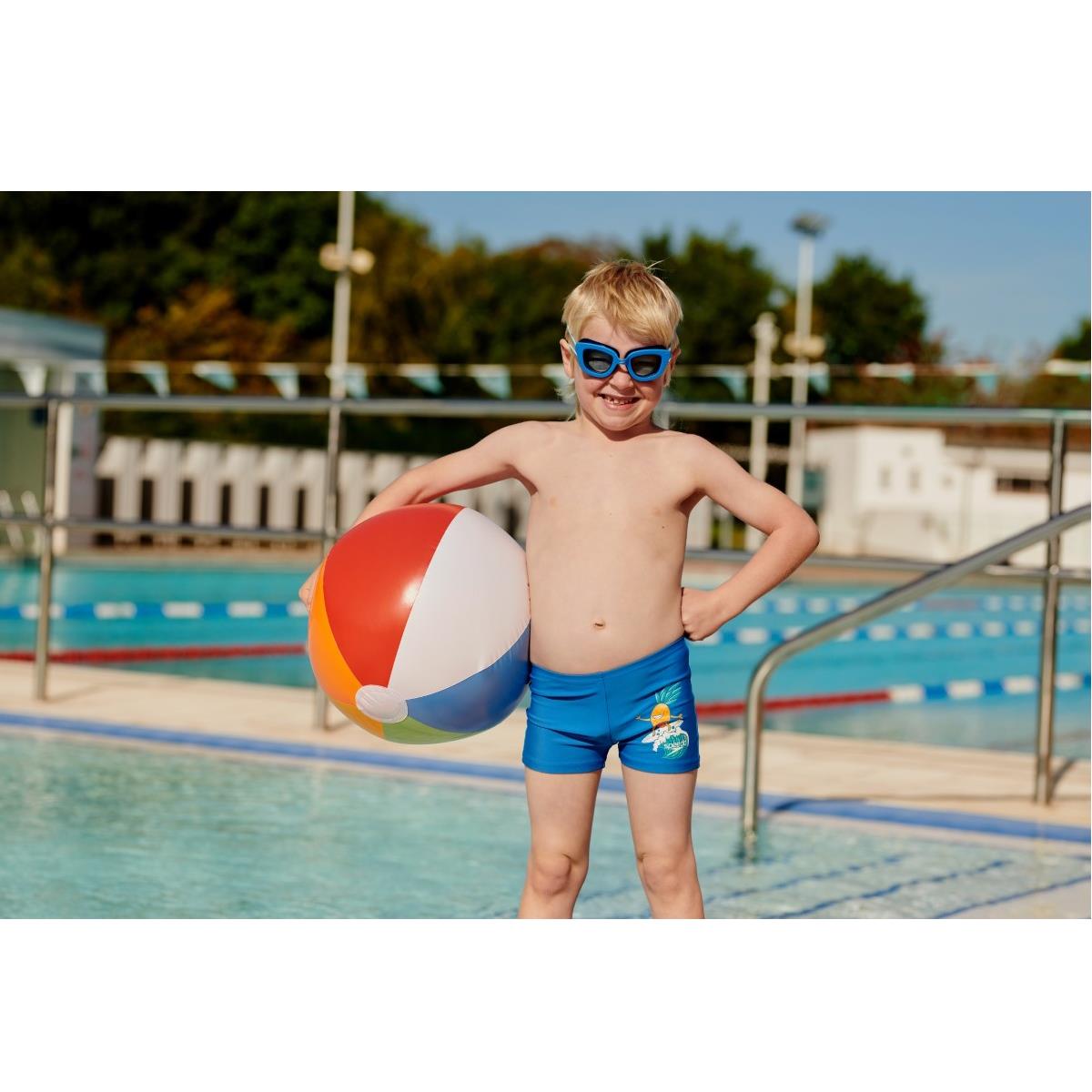 Speedo Junior Sunny G Seasiders Goggles - Bright Blue / Celeste