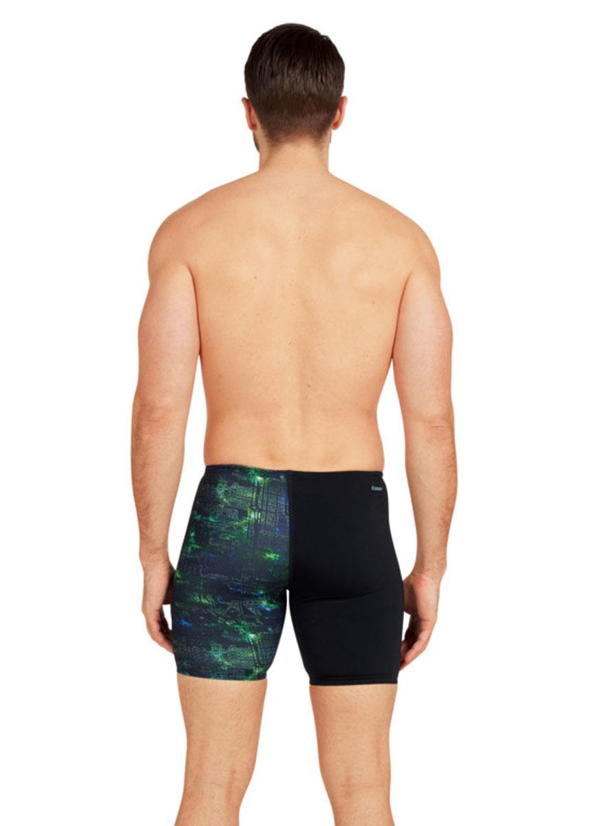 Zoggs Men's Mid Jammer - Urban Galaxy Print