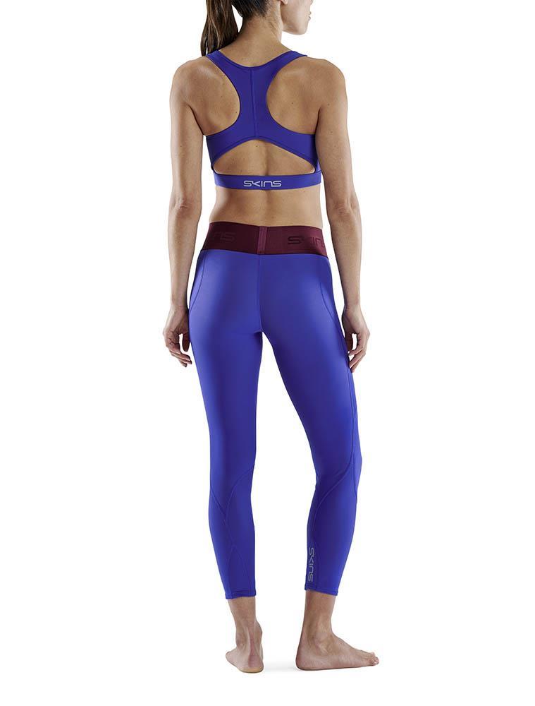 SKINS Series-3 Womens Long Tights - Dazzling Blue