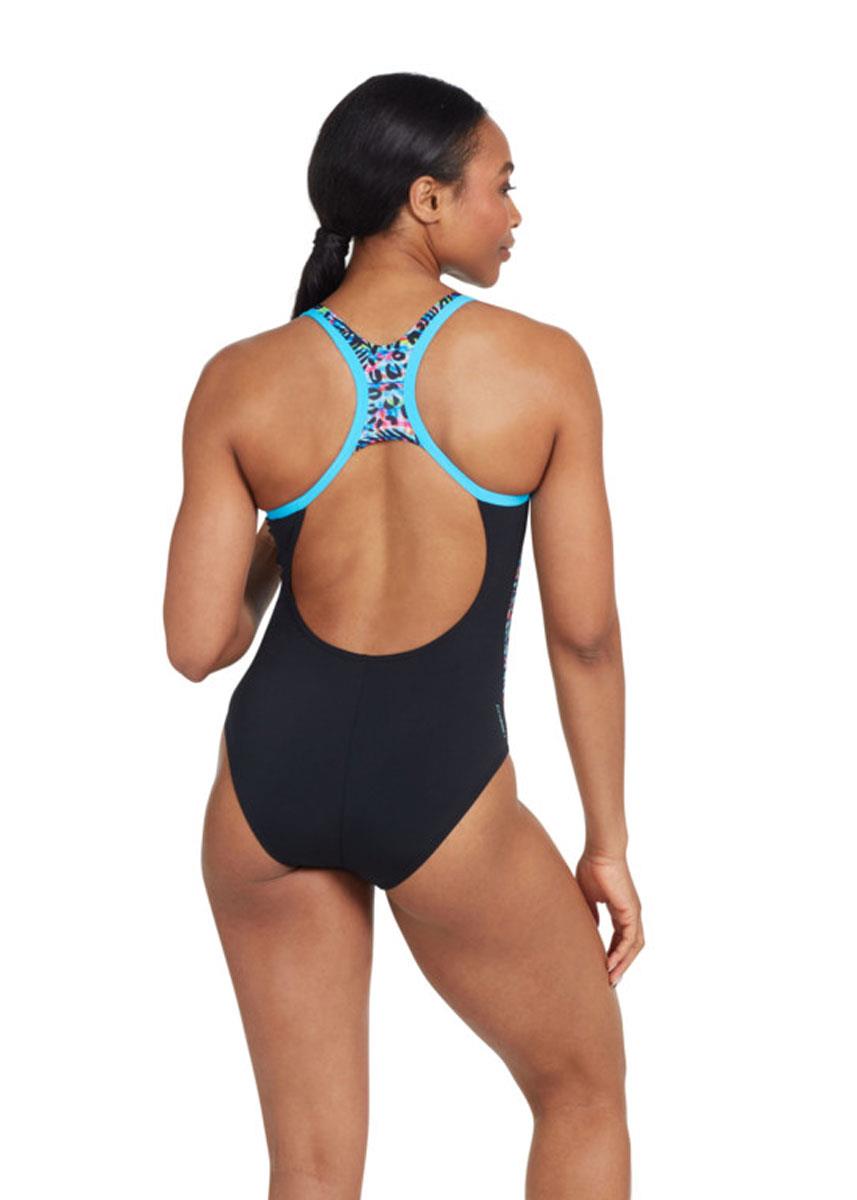 Zoggs Women's Atomback Swimsuit - Namibia Print