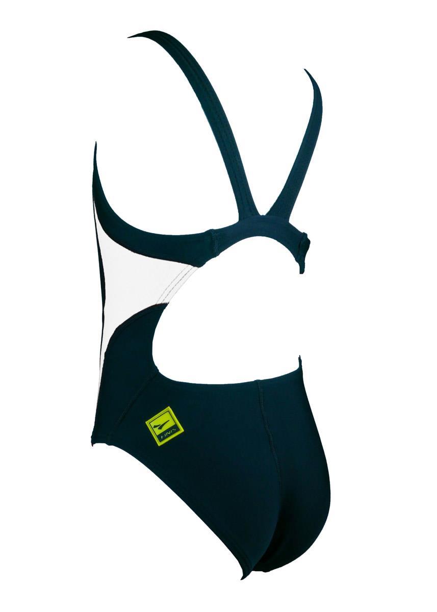 Finis Girl's Bladeback Swimsuit - White