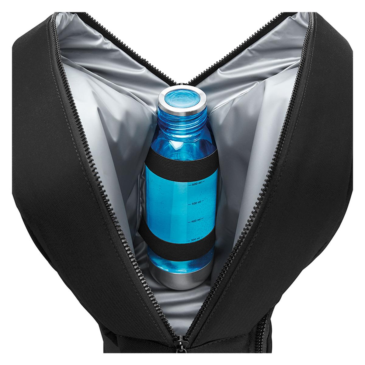 BagBase Recycled Cooler Backpack - Black