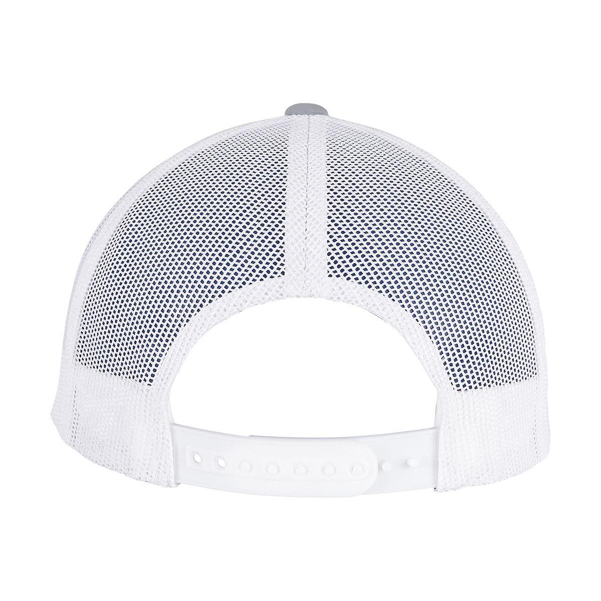 Blueseventy Trucker Cap 6-Panel - Silver/ White