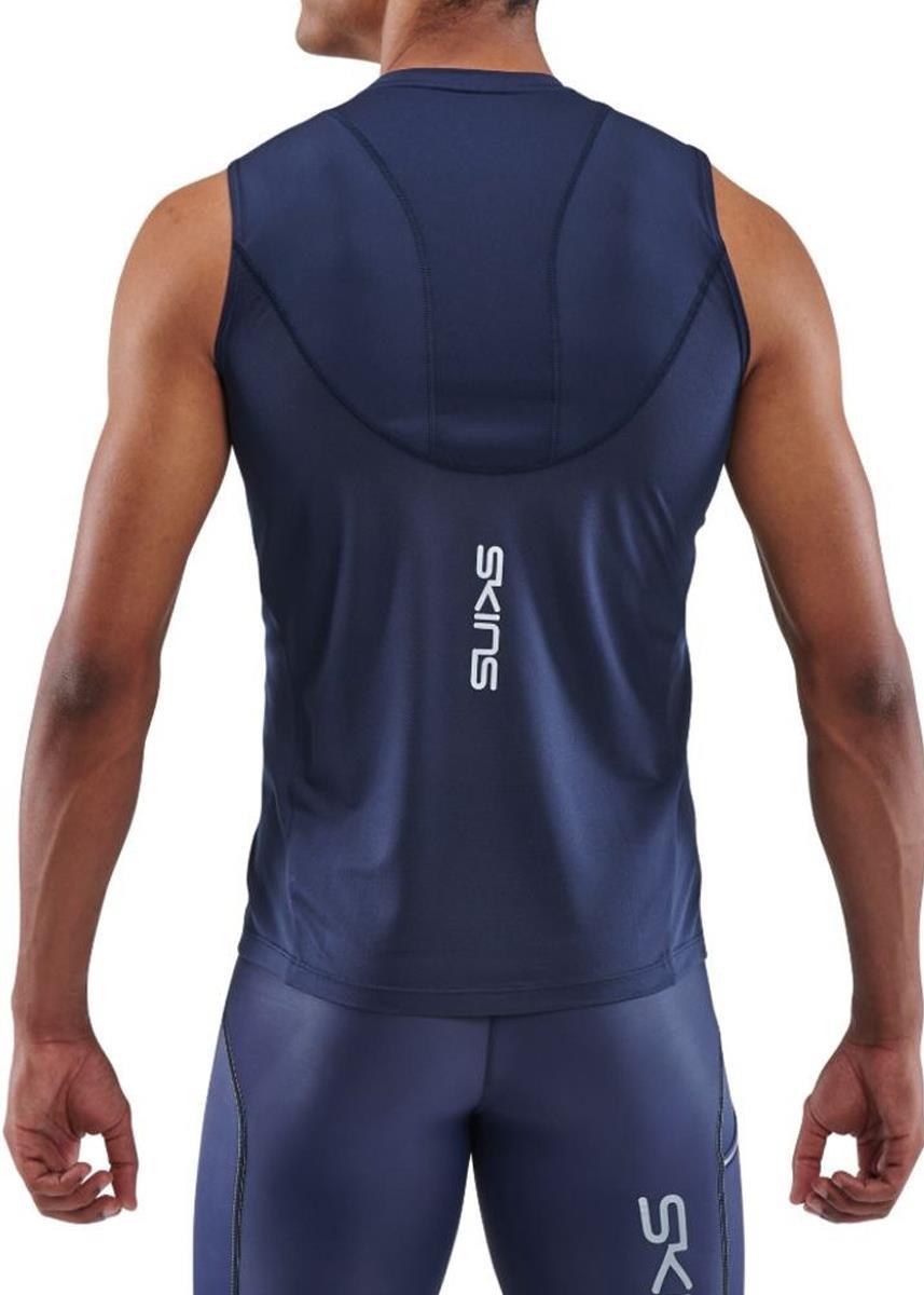 SKINS Series-3 Men's Tank Top - Navy Blue