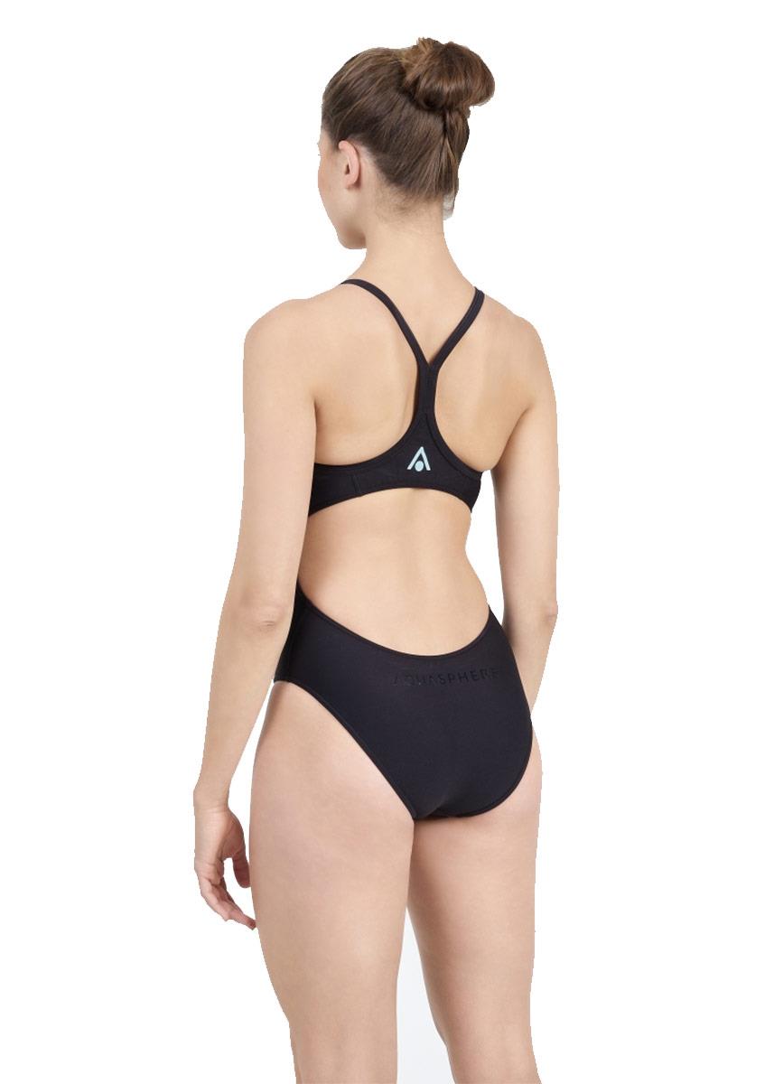 Aqua Sphere Essential Flyback Swimsuit - Black