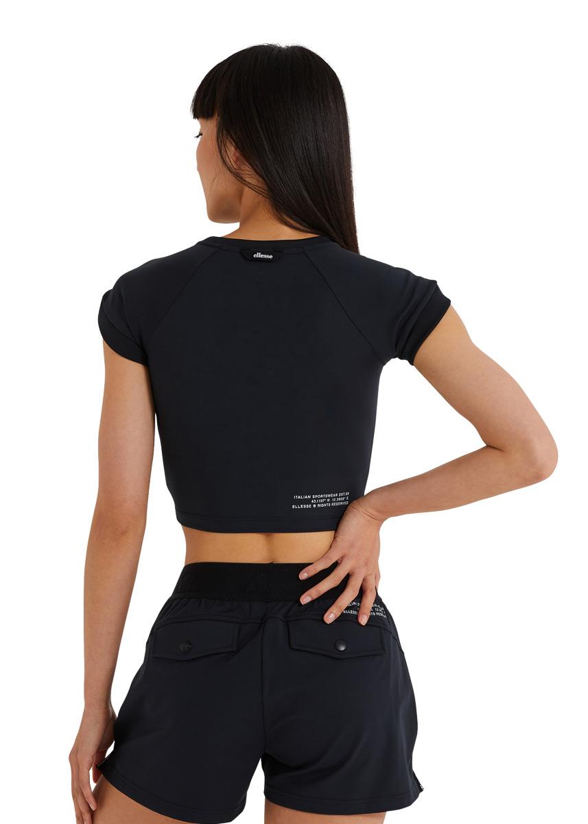 Ellesse Women's Arianne Crop T-Shirt - Black