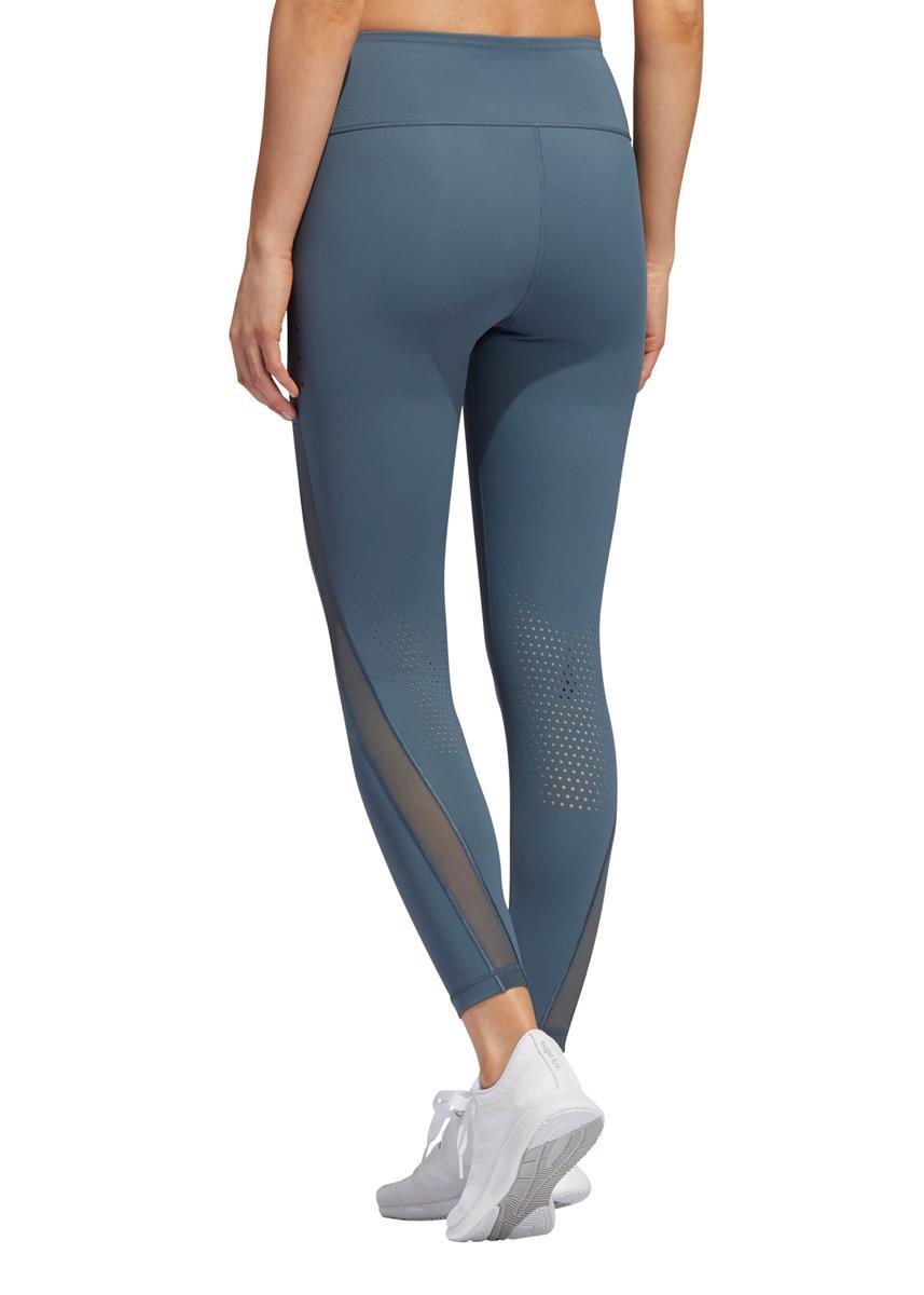 Adidas Womens Alphaskin Heat.Rdy 7/8 Leggings - Legacy Blue