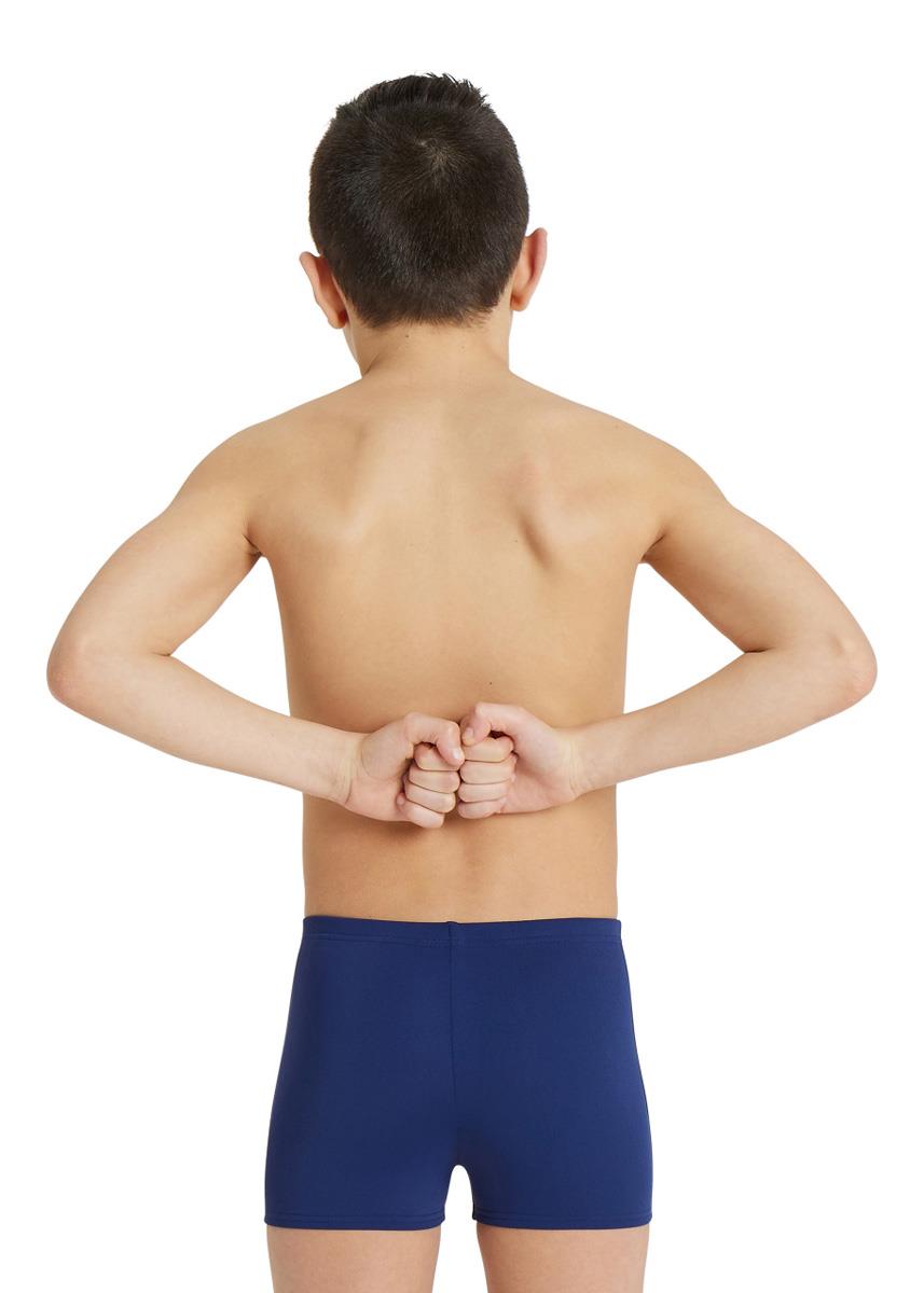 Arena Boy's Team Solid Swim Shorts - Navy/White