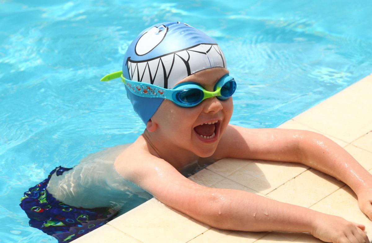 Zoggs Little Twist Kids Goggles - Green / Blue / Blue Tint