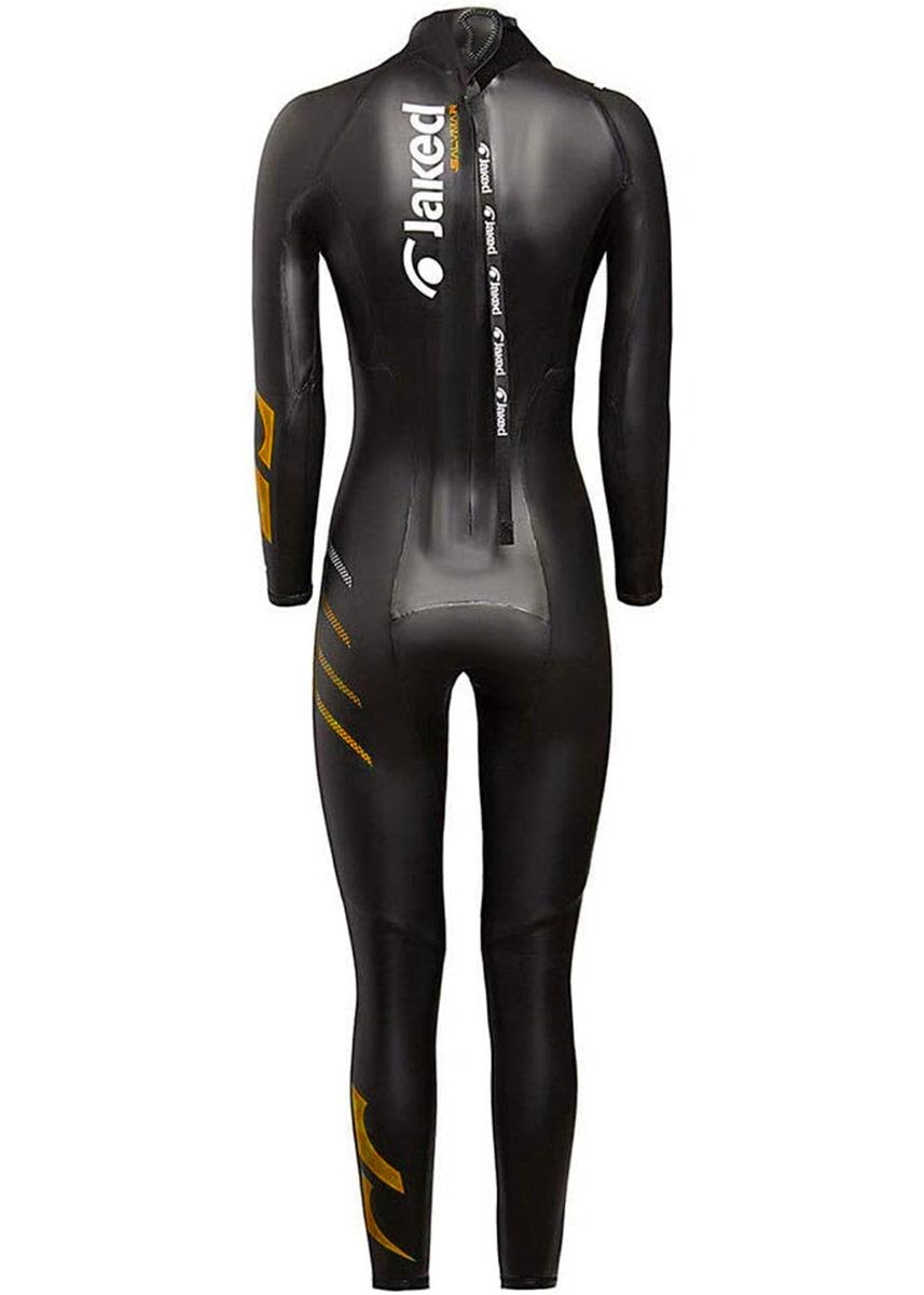 Jaked Womens Challenger Wetsuit - Black / Orange 