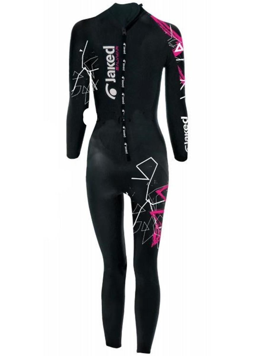  Jaked Womens Shocker Multi Thickness Wetsuit - Black / Pink