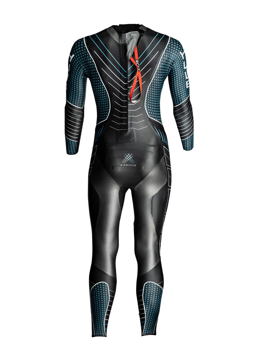 HUUB Men's Pinnacle Wetsuit NB 3:5 - Black/Blue/Silver