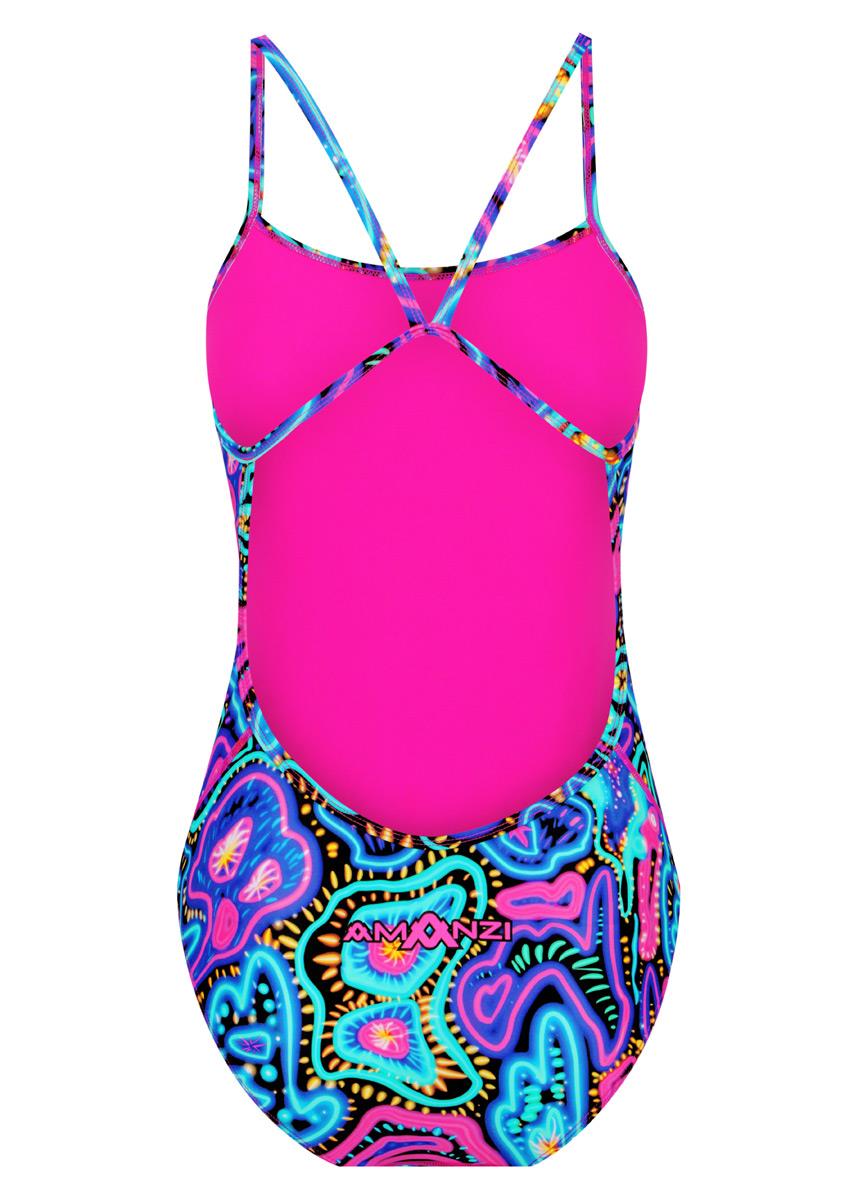 AMANZI Luminaria Proback One Piece Swimsuit